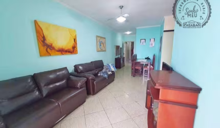 Apartamento com 2 dormitórios para alugar, 74 m² por R$ 3.000,00/mês - Ocian - Praia Grande/SP