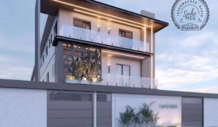Casa na Guilhermina, Praia Grande, SP.