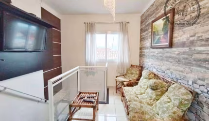 Casa com 2 dormitórios para alugar, 53 m² por R$ 1.600,00/mês - Maracanã - Praia Grande/SP