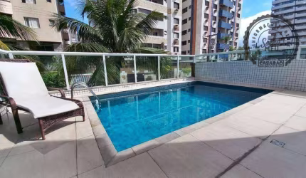 Apartamento com 2 dormitórios, 110 m² - venda por R$ 750.000,00 ou aluguel por R$ 5.558,00/mês - Tupi - Praia Grande/SP