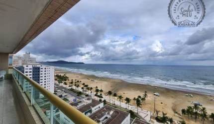 Apartamento com 3 dormitórios à venda, 169 m² por R$ 1.250.000,00 - Tupi - Praia Grande/SP
