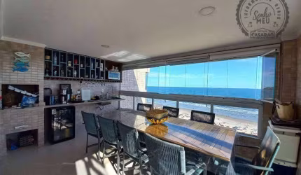 Cobertura com 3 dormitórios à venda, 192 m² por R$ 2.750.000,00 - Aviação - Praia Grande/SP