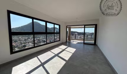 Apartamento com 3 dormitórios à venda, 132 m² por R$ 1.753.736,00 - Canto do Forte - Praia Grande/SP