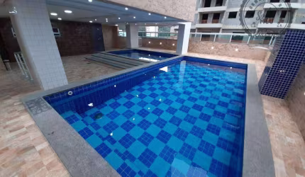 Apartamento com 3 dormitórios à venda, 119 m² por R$ 950.000,00 - Canto do Forte - Praia Grande/SP