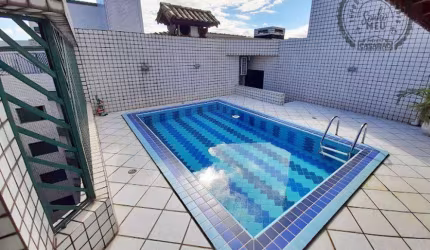 Cobertura com 4 dormitórios à venda, 220 m² por R$ 1.200.000,00 - Guilhermina - Praia Grande/SP