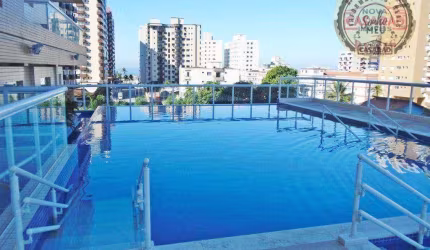 Apartamento com 3 dormitórios à venda, 154 m² por R$ 1.200.000,00 - Guilhermina - Praia Grande/SP