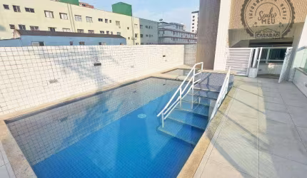 Apartamento com 2 dormitórios à venda, 85 m² por R$ 490.000,00 - Guilhermina - Praia Grande/SP