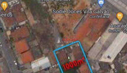 ´ÁREA P VENDA E INCORPORAÇÃO, COM 1000 m² por R$ 3.000.000 - Vila Galvão - Guarulhos/SP