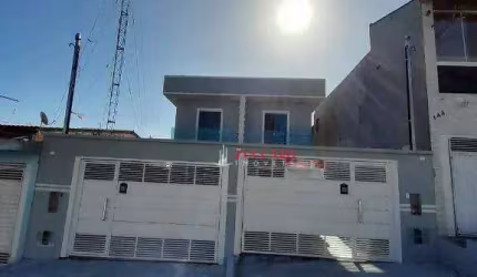 Sobrado com 2 dormitórios à venda, 96 m² por R$ 450.000,01 - Parque Residencial Scaffid II - Itaquaquecetuba/SP