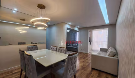 Apartamento com 3 dormitórios à venda, 77 m² por R$ 636.000,00 - Jardim Flor da Montanha - Guarulhos/SP