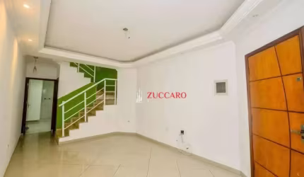 Sobrado com 3 dormitórios para alugar, 170 m² por R$ 3.350,00/mês - Parque Continental I - Guarulhos/SP