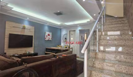 Sobrado com 3 dormitórios à venda, 127 m² por R$ 650.000,00 - Ponte Grande - Guarulhos/SP