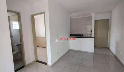Apartamento com 2 dormitórios para alugar, 45 m² por R$ 1.345,16/mês - Jardim Fátima - Guarulhos/SP