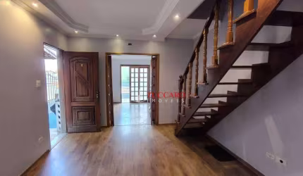 Sobrado com 5 dormitórios para alugar, 250 m² por R$ 3.700,00/mês - Parque Continental II - Guarulhos/SP