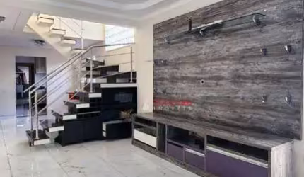 Sobrado com 3 quartos sendo 01 suíte à venda, 110 m² por R$ 755.000 - Jardim Santa Clara - Guarulhos/SP