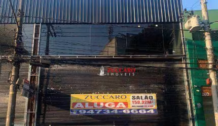 Salão para alugar, 159 m² por R$ 12.000,00/mês - Centro - Guarulhos/SP