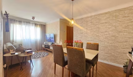 Apartamento com 2 dormitórios à venda, 56 m² por R$ 409.900,00 - Jardim Nova Taboão - Guarulhos/SP