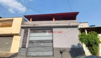 Casa com 2 dormitórios + Garagem no estilo Galpão à venda, 181 m² por R$ 460.000 - Pimentas - Guarulhos/SP