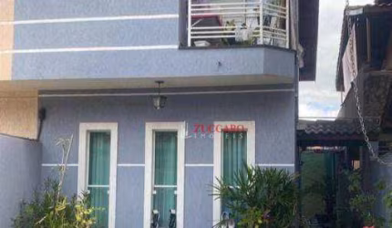 Sobrado com 3 dormitórios à venda, 125 m² por R$ 650.000,00 - Parque Continental II - Guarulhos/SP