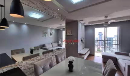 Apartamento com 3 dormitórios para alugar, 64 m² por R$ 4.000,00/mês - Gopoúva - Guarulhos/SP