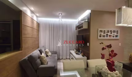 Apartamento com 2 dormitórios para alugar, 53 m² por R$ 2.685,00/mês - Ponte Grande - Guarulhos/SP