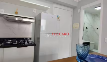 Apartamento com 1 dormitório para alugar, 27 m² por R$ 2.233,06/mês - Vila Itapegica - Guarulhos/SP