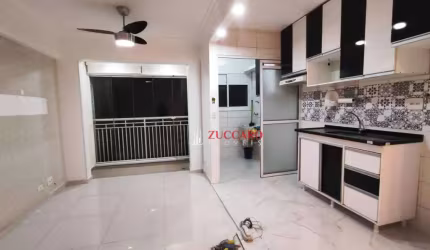 Apartamento com 2 dormitórios para alugar, 47 m² por R$ 2.500,00/mês - Ponte Grande - Guarulhos/SP