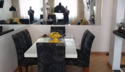 Apartamento com 2 dormitórios à venda, 63 m² por R$ 329.000,00 - Parque São Vicente - Mauá/SP