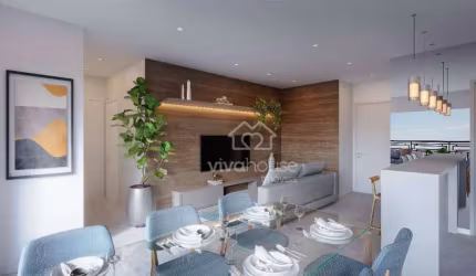 Apartamento com 3 dormitórios à venda, 75 m² por R$ 510.000,00 - Vila Nossa Senhora das Vitórias - Mauá/SP