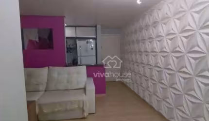 Apartamento com 2 dormitórios à venda, 55 m² por R$ 335.000,00 - Jardim Pedroso - Mauá/SP