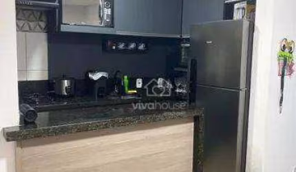 Apartamento com 2 dormitórios à venda, 64 m² por R$ 145.000,00 - Jardim Olinda - Mauá/SP