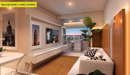 Apartamento com 2 dormitórios à venda, 54 m² por R$ 459.000 - Centro - São Bernardo do Campo/SP