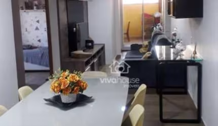 Apartamento com 3 dormitórios à venda, 71 m² por R$ 600.000,00 - Vila Nossa Senhora das Vitórias - Mauá/SP