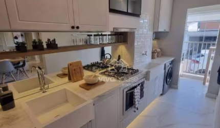 Apartamento com 2 dormitórios à venda, 47 m² por R$ 339.000,00 - Vila Palmares - Santo André/SP