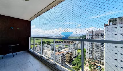 VISTA MAR - Apartamento reformado em condomínio clube - Praia das Astúrias, Guarujá.