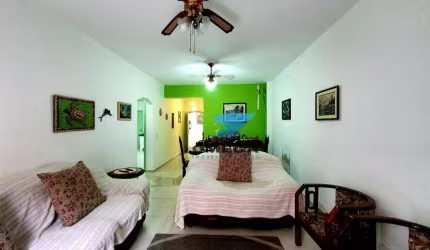 Apartamento reformado a uma quadra da Praia das Astúrias com 2 dormitórios à venda - Jardim Astúrias - Guarujá/SP