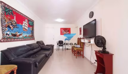 Apartamento reformado em porcelanato perto da Praia das Pitangueiras com 2 dormitórios à venda - Guarujá/SP
