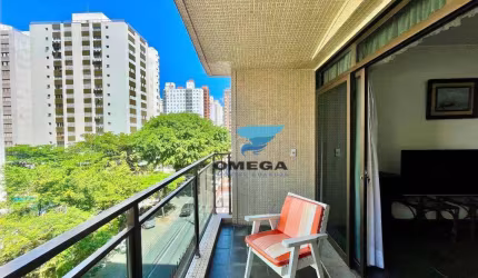 Apartamento com vista mar  à venda pertinho do mar na Praia das Pitangueiras - Guarujá/SP. Localização privilegiada!