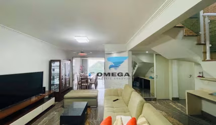 Cobertura Duplex à Venda na praia do Tombo no Guarujá I Omega Imóveis