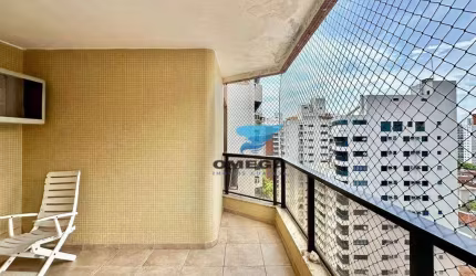 Apartamento à venda na praia das Pitangueiras no Guarujá I Omega Imoveis
