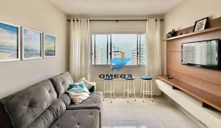 Apartamento à venda na praia das Pitangueiras no Guarujá I Omega Imoveis