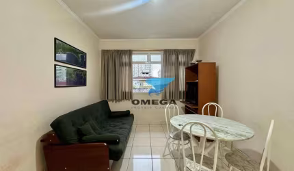 Apartamento à  venda na praia das Pitangueiras no Guarujá I Omega Imoveis