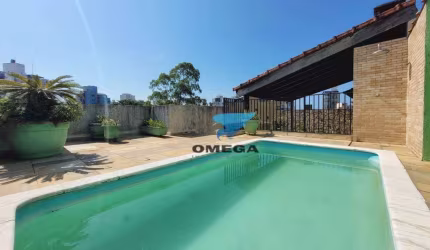 Cobertura à venda na praia do Tombo - Guarujá - SP - Omega Imóveis