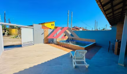 Casa com 2 quartos à venda no Bopiranga, Itanhaém , 92 m2 por R$ 410.000
