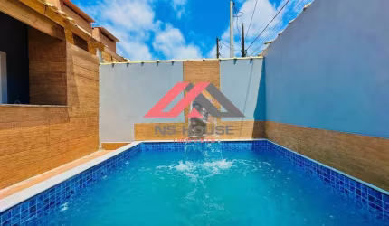 Casa com 2 quartos à venda no Jardim Lindomar, Itanhaém , 70 m2 por R$ 280.000