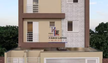 Apartamento com 2 dormitórios à venda, 60 m² por R$ 315.000,00 - Jardim Progresso - Santo André/SP