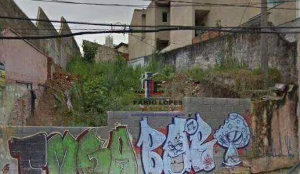 Terreno à venda, 252 m² por R$ 550.000,00 - Vila Príncipe de Gales - Santo André/SP