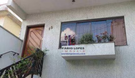 Sobrado com 3 dormitórios à venda, 234 m² por R$ 1.100.000,00 - Vila Palmares - Santo André/SP