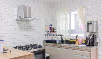Apartamento com 3 dormitórios à venda, 80 m² por R$ 450.000,00 - Vila Marina - Santo André/SP