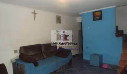 Sobrado com 3 dormitórios à venda, 192 m² por R$ 360.000,00 - Vila Palmares - Santo André/SP